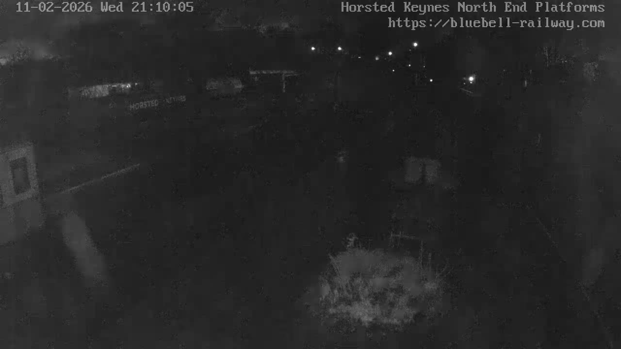 Horsted Keynes Station , Bluebell Railway (Platforms North) Live Cam - Mid Sussex, West Sussex, South East, England, United Kingdom