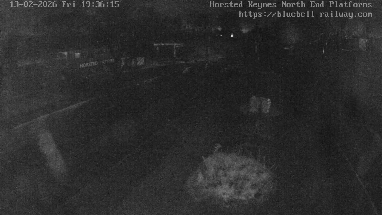 Horsted Keynes Station , Bluebell Railway (Platforms North) Live Cam - Mid Sussex, West Sussex, South East, England, United Kingdom