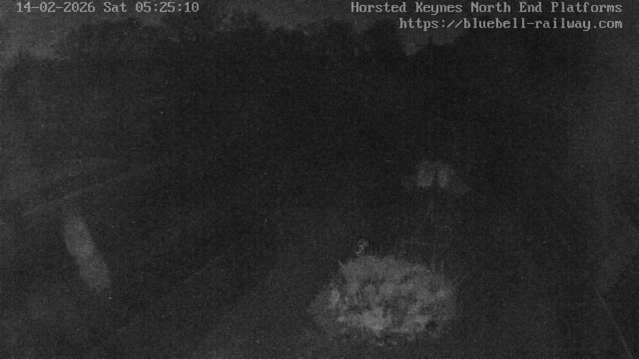 Horsted Keynes Station , Bluebell Railway (Platforms North) Live Cam - Mid Sussex, West Sussex, South East, England, United Kingdom