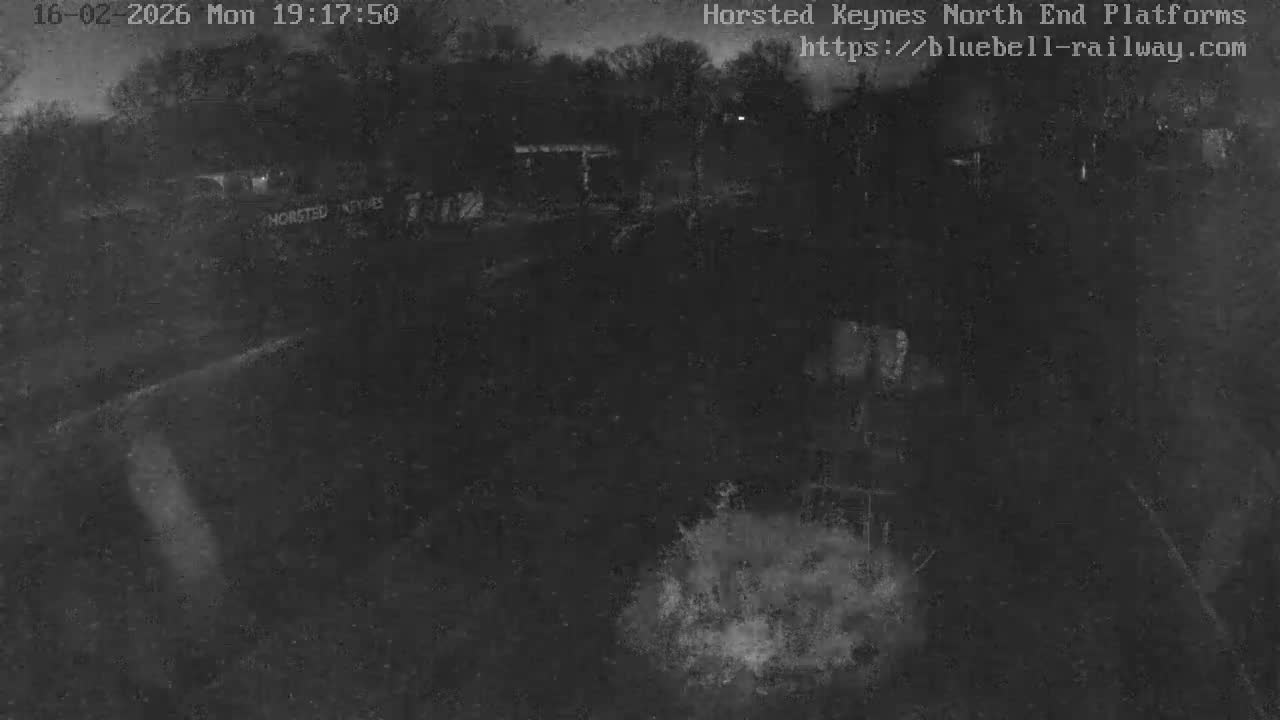 Horsted Keynes Station , Bluebell Railway (Platforms North) Live Cam - Mid Sussex, West Sussex, South East, England, United Kingdom