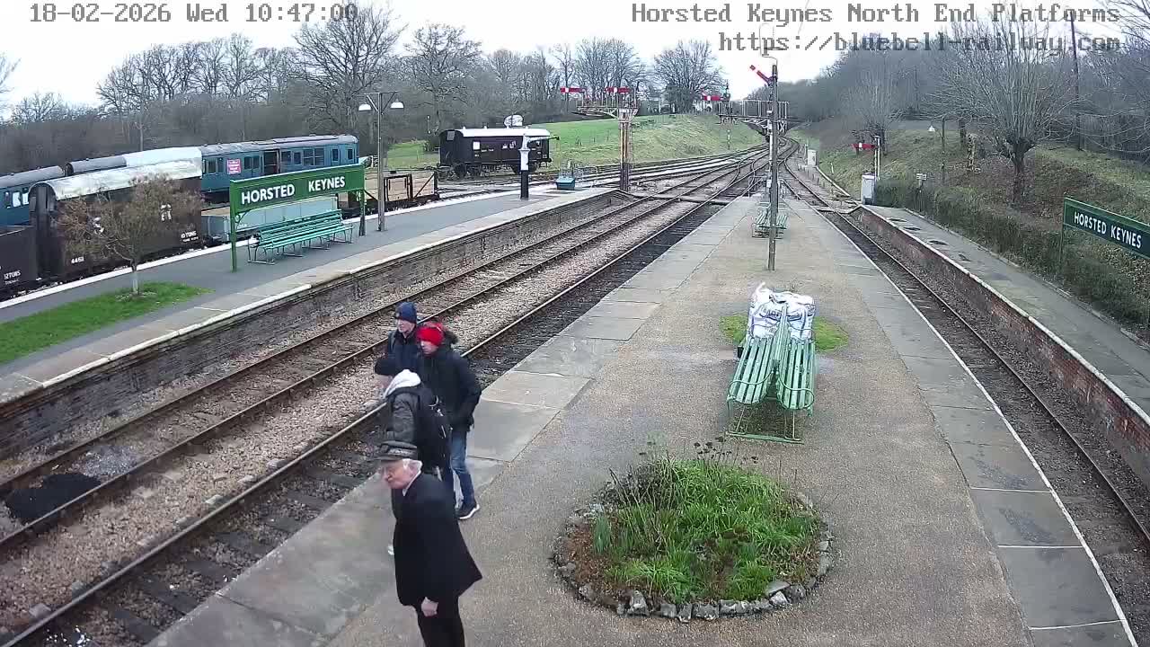 Horsted Keynes Station , Bluebell Railway (Platforms North) Live Cam - Mid Sussex, West Sussex, South East, England, United Kingdom