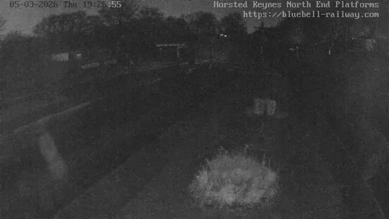 Horsted Keynes Station , Bluebell Railway (Platforms North) Live Cam - Mid Sussex, West Sussex, South East, England, United Kingdom