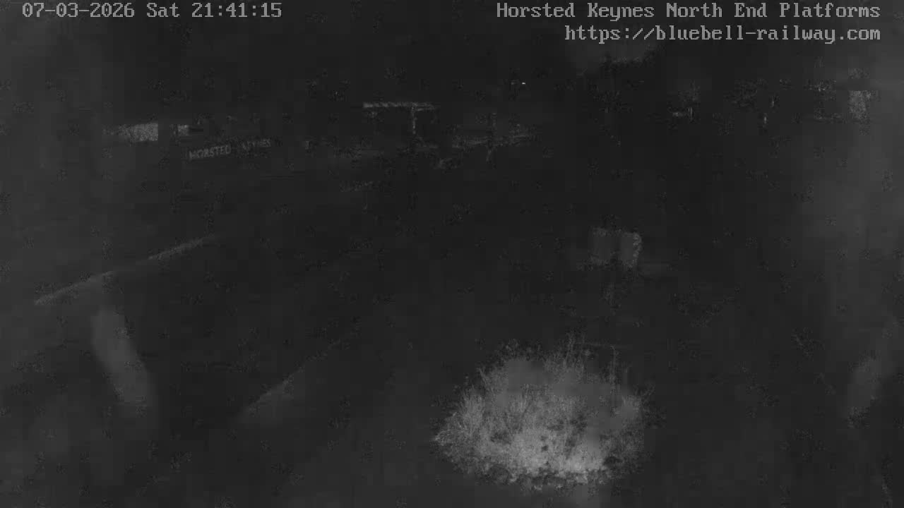 Horsted Keynes Station , Bluebell Railway (Platforms North) Live Cam - Mid Sussex, West Sussex, South East, England, United Kingdom