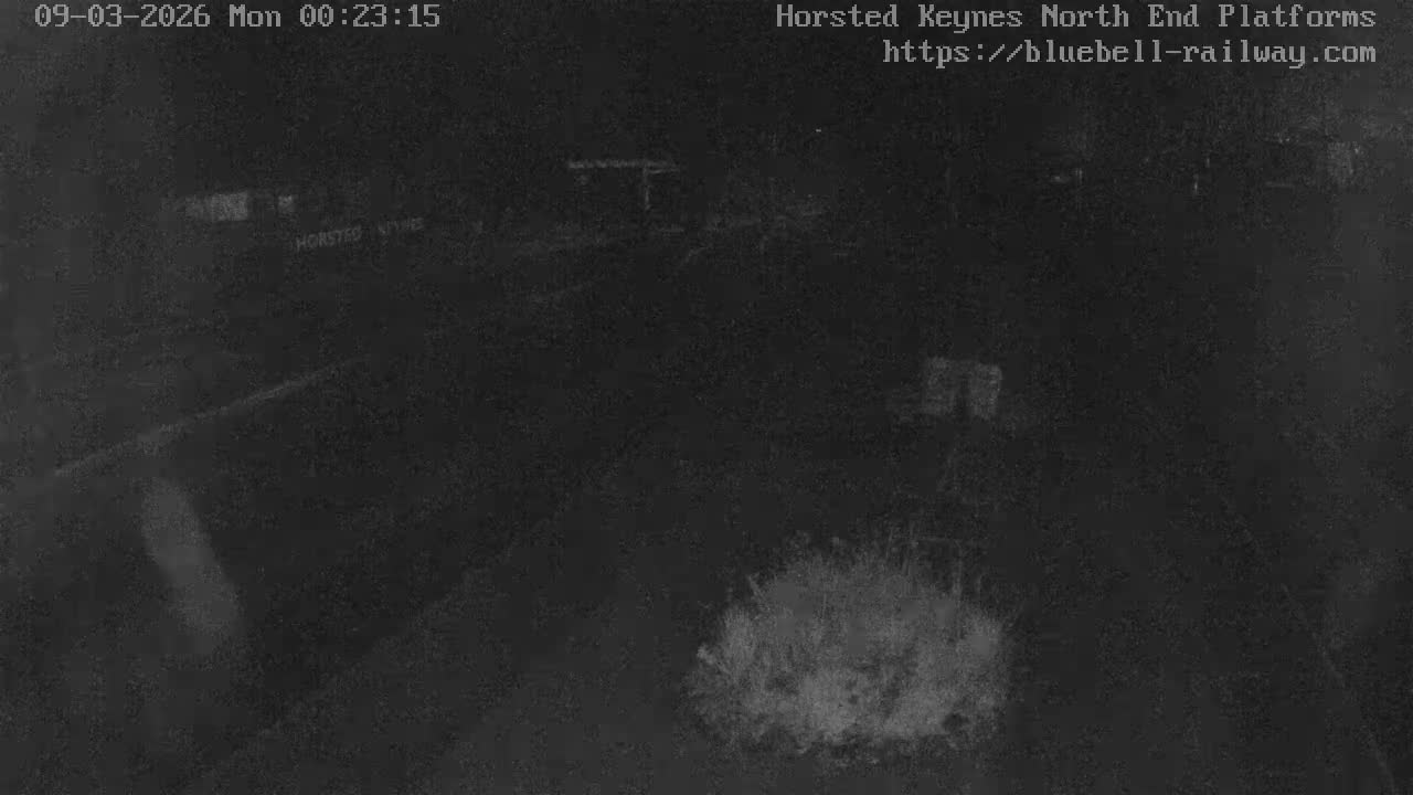 Horsted Keynes Station , Bluebell Railway (Platforms North) Live Cam - Mid Sussex, West Sussex, South East, England, United Kingdom