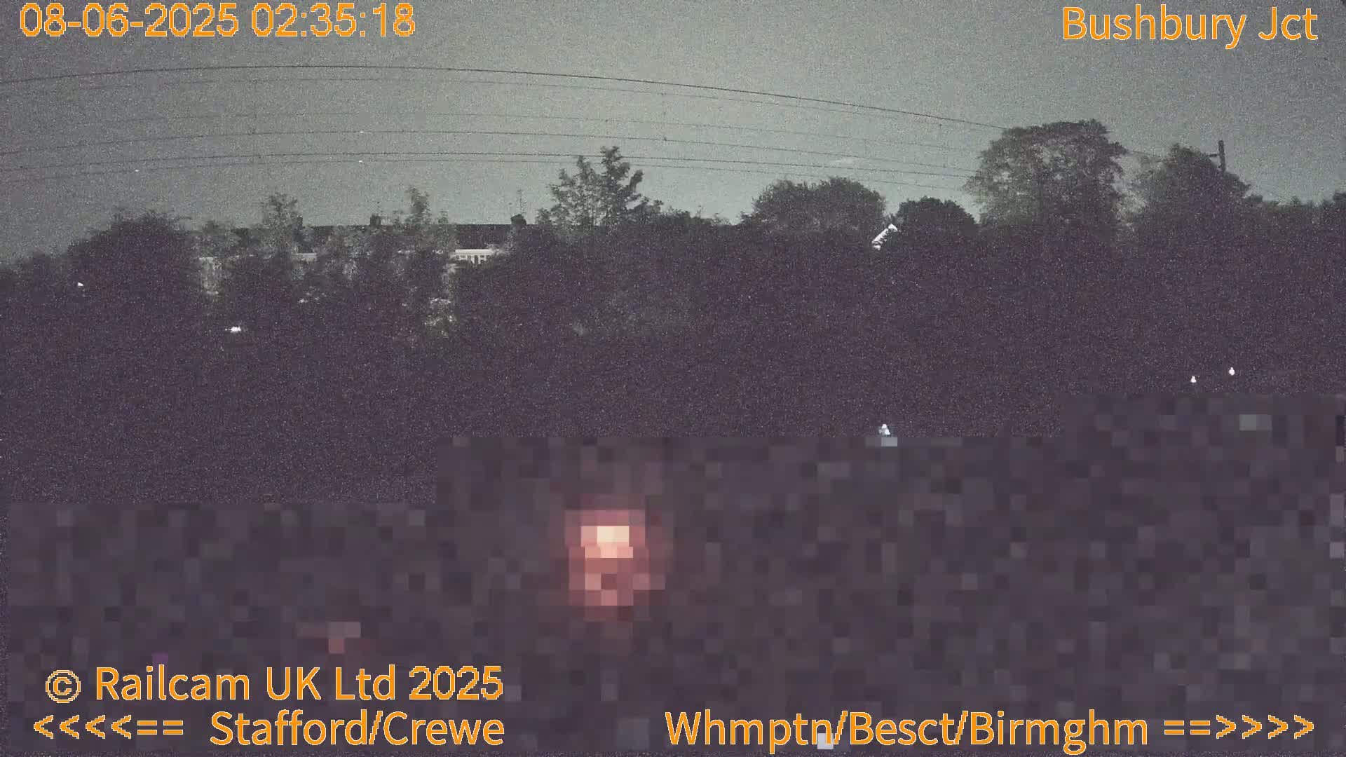 Bushbury Railway Junction Live Cam -  Wolverhampton, West Midlands, England, united Kingdom