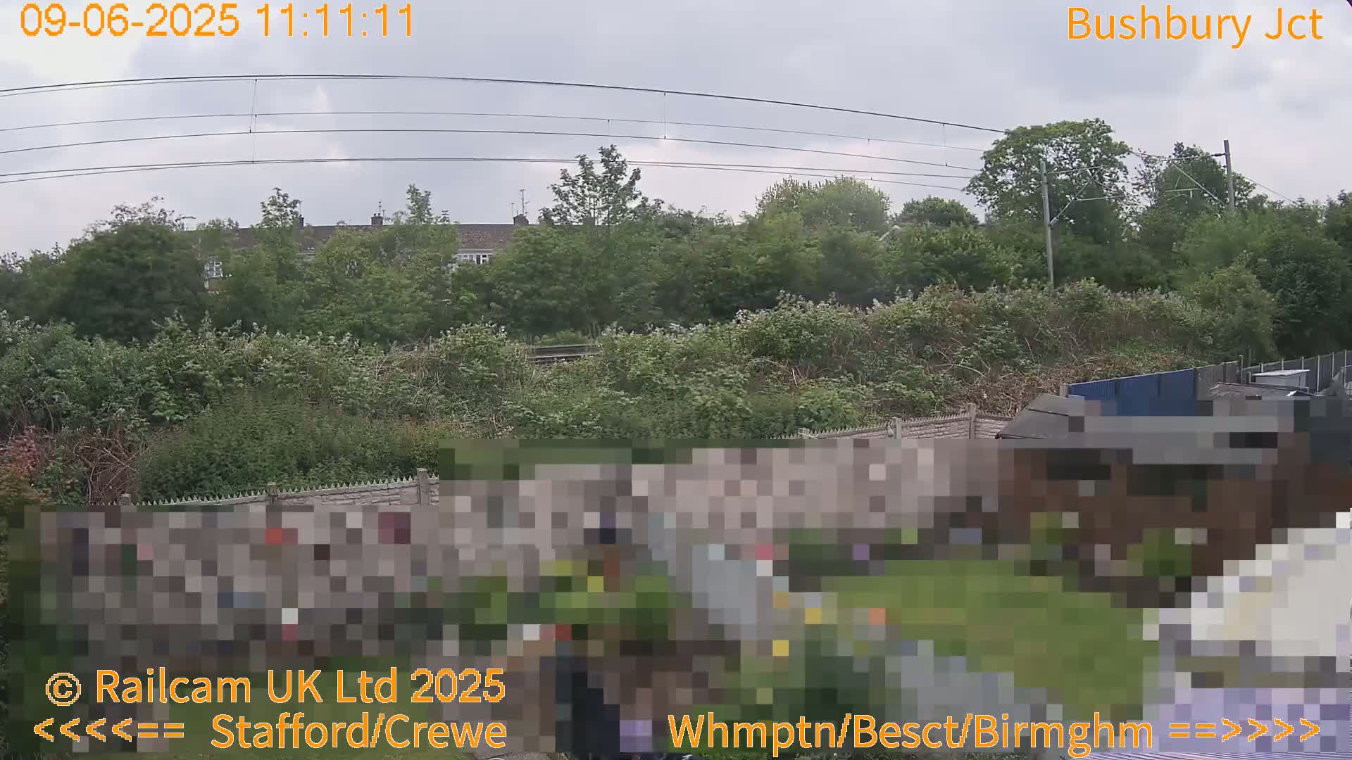 Bushbury Railway Junction Live Cam -  Wolverhampton, West Midlands, England, united Kingdom