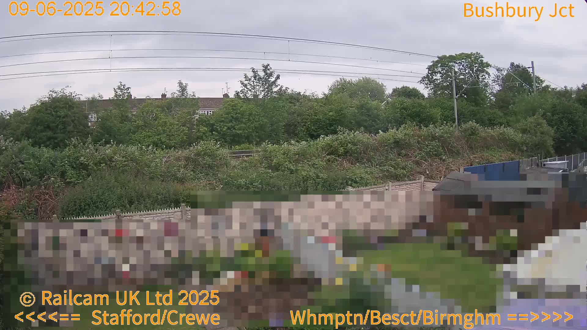 Bushbury Railway Junction Live Cam -  Wolverhampton, West Midlands, England, united Kingdom