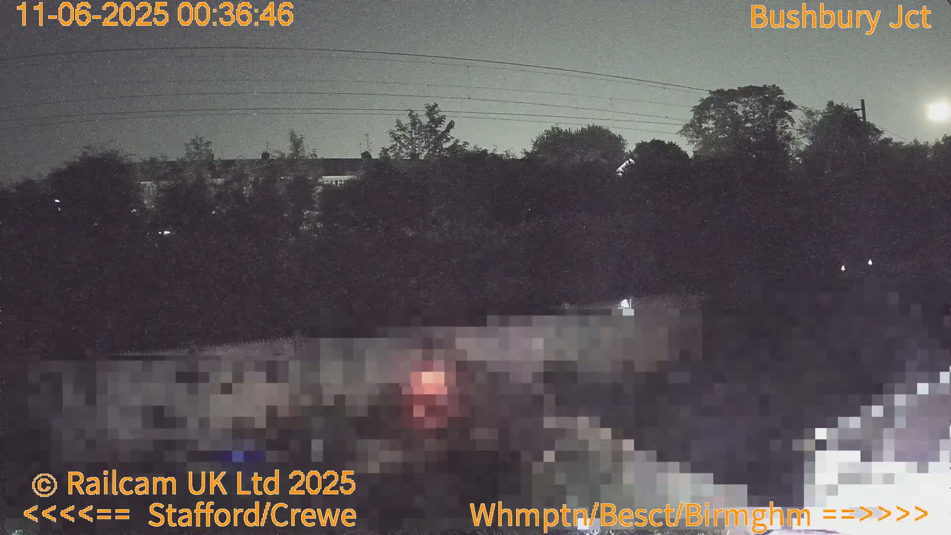 Bushbury Railway Junction Live Cam -  Wolverhampton, West Midlands, England, united Kingdom