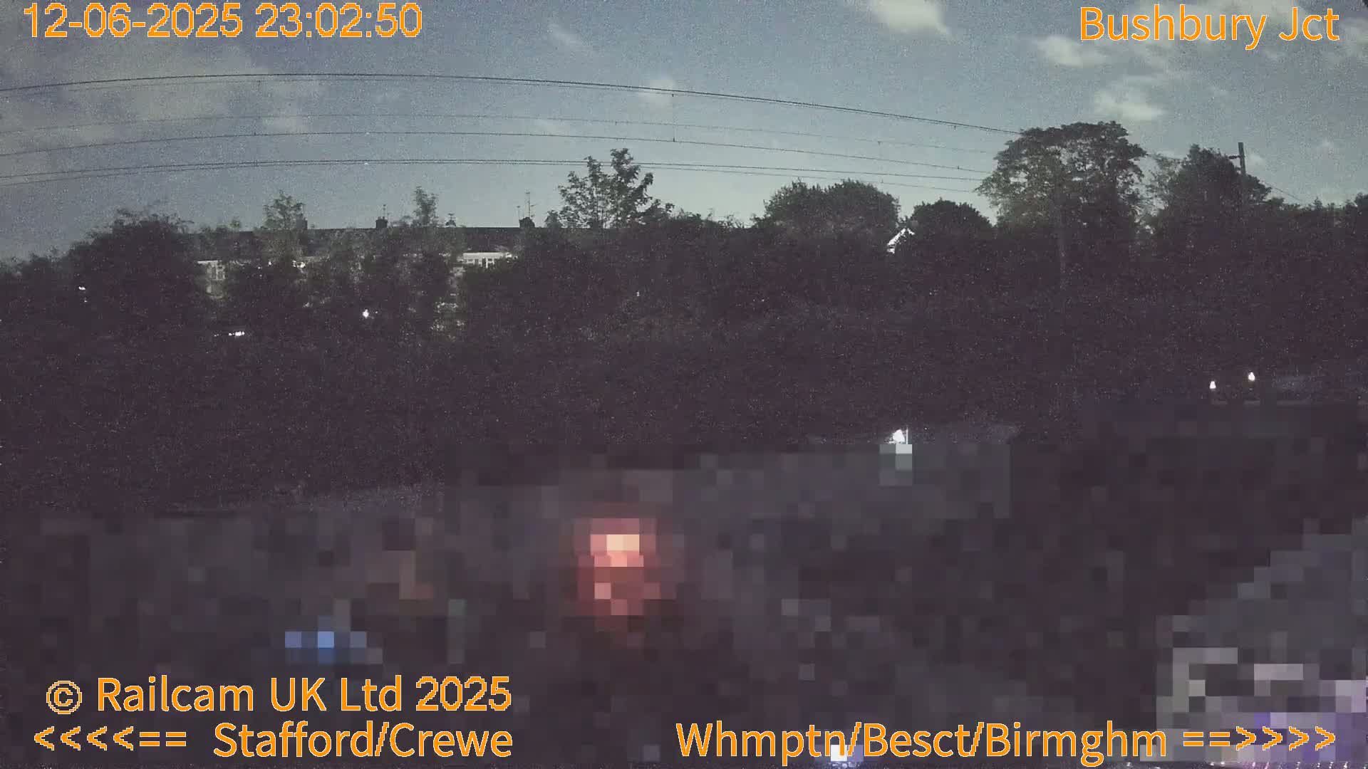 Bushbury Railway Junction Live Cam -  Wolverhampton, West Midlands, England, united Kingdom