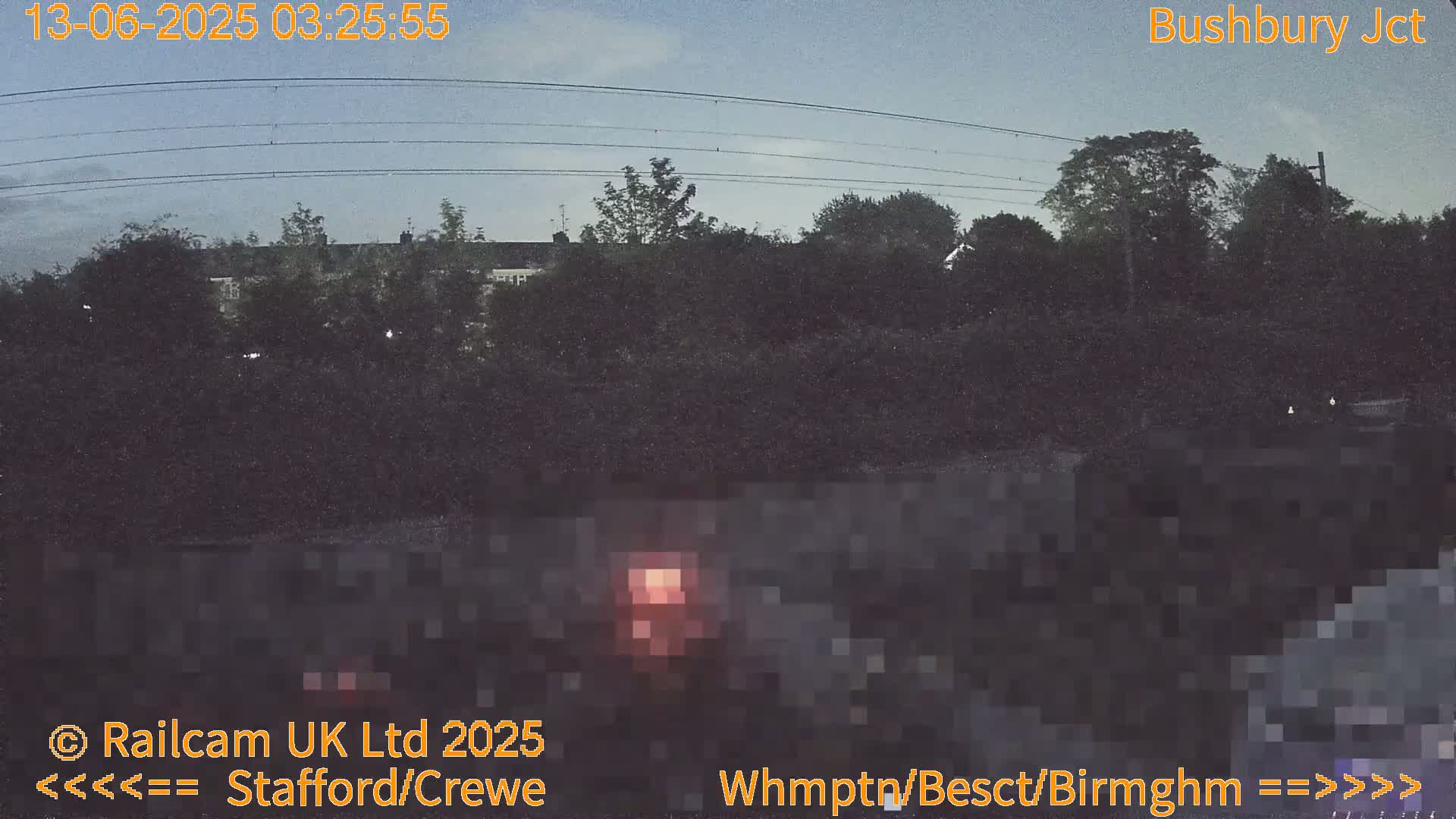 Bushbury Railway Junction Live Cam -  Wolverhampton, West Midlands, England, united Kingdom