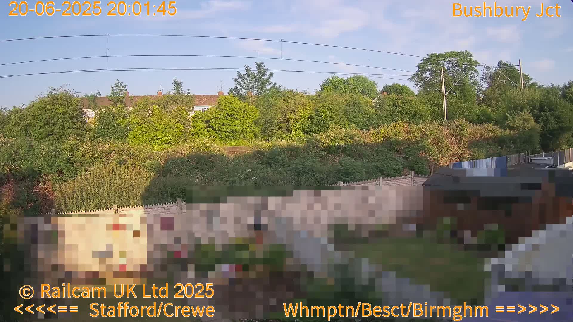 Bushbury Railway Junction Live Cam -  Wolverhampton, West Midlands, England, united Kingdom
