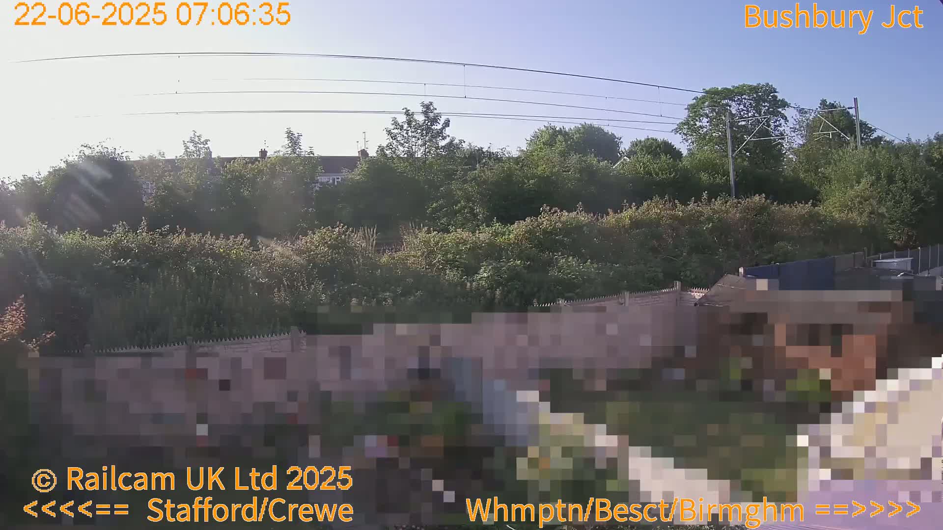 Bushbury Railway Junction Live Cam -  Wolverhampton, West Midlands, England, united Kingdom