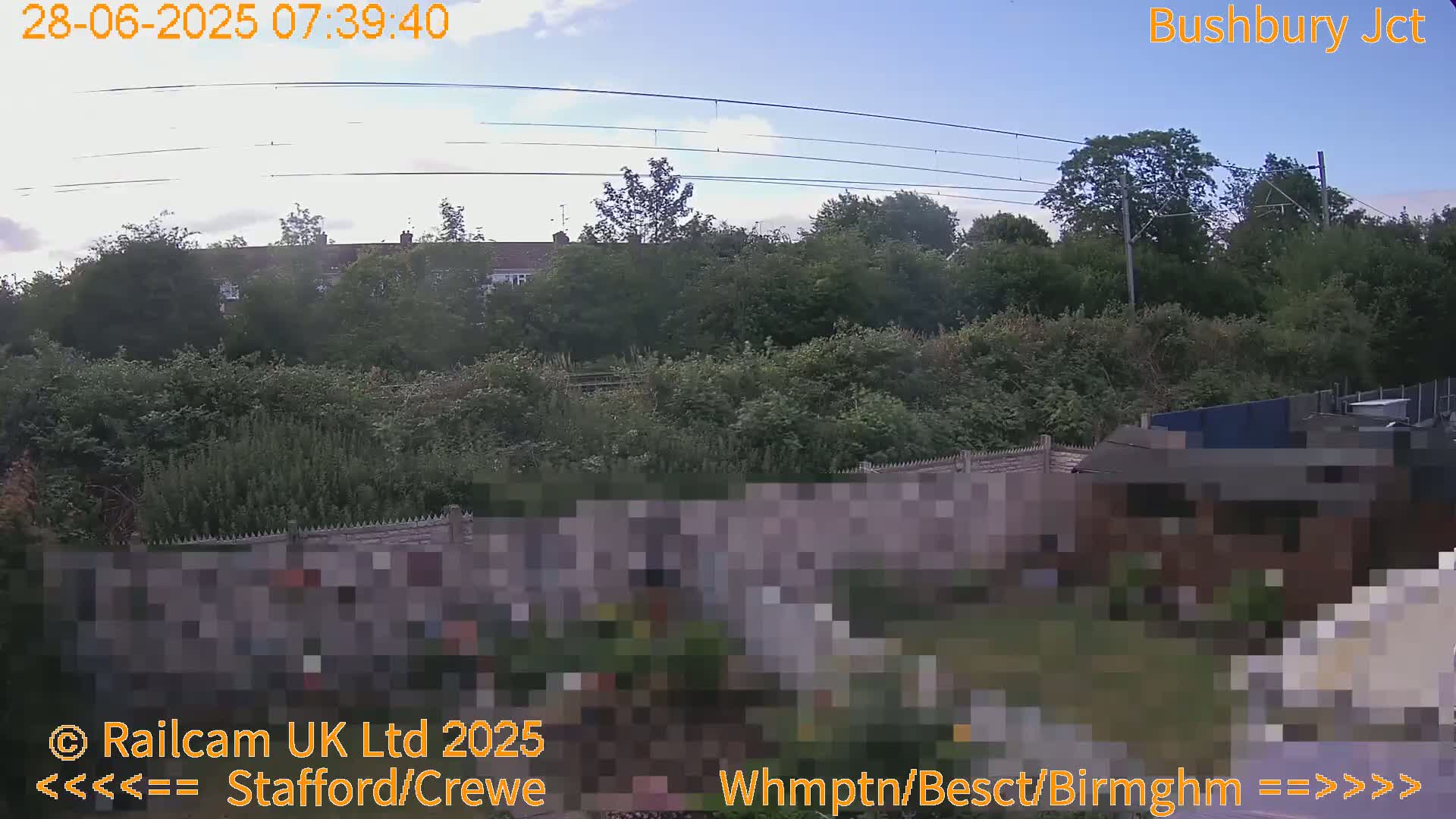 Bushbury Railway Junction Live Cam -  Wolverhampton, West Midlands, England, united Kingdom