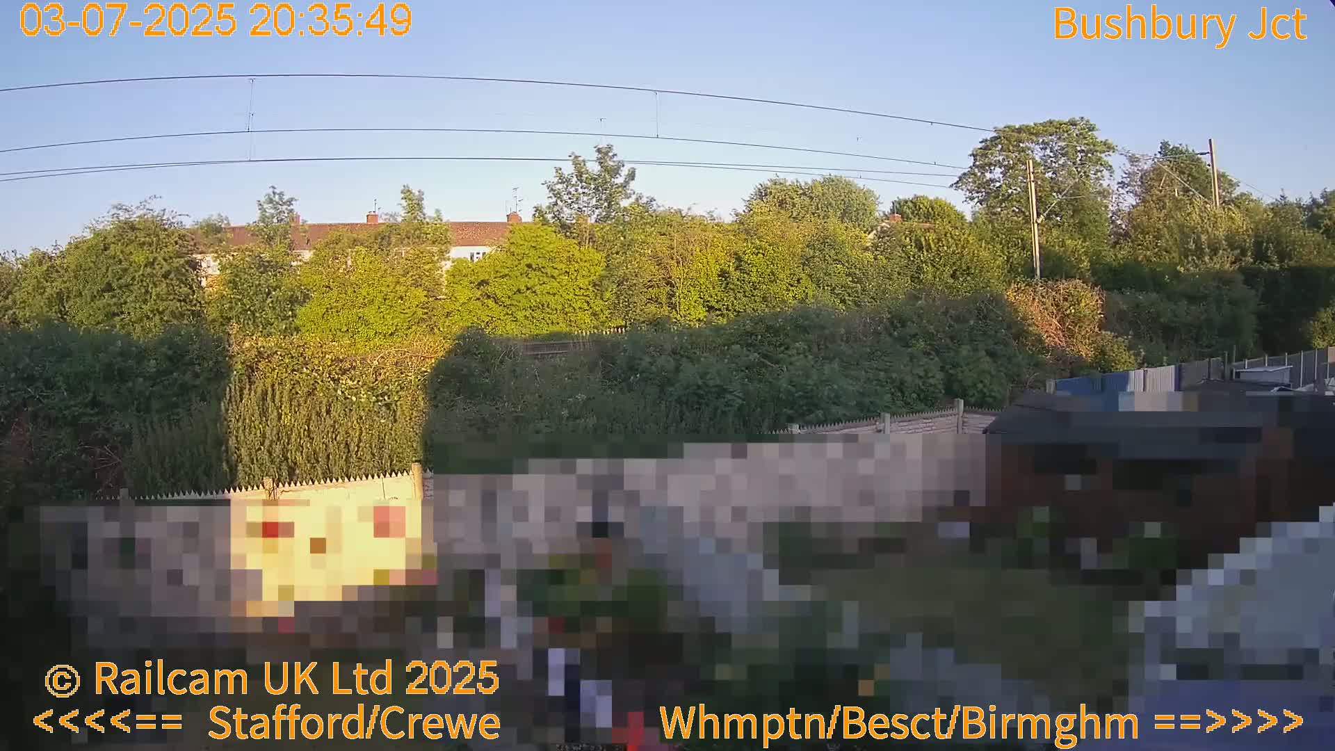 Bushbury Railway Junction Live Cam -  Wolverhampton, West Midlands, England, united Kingdom