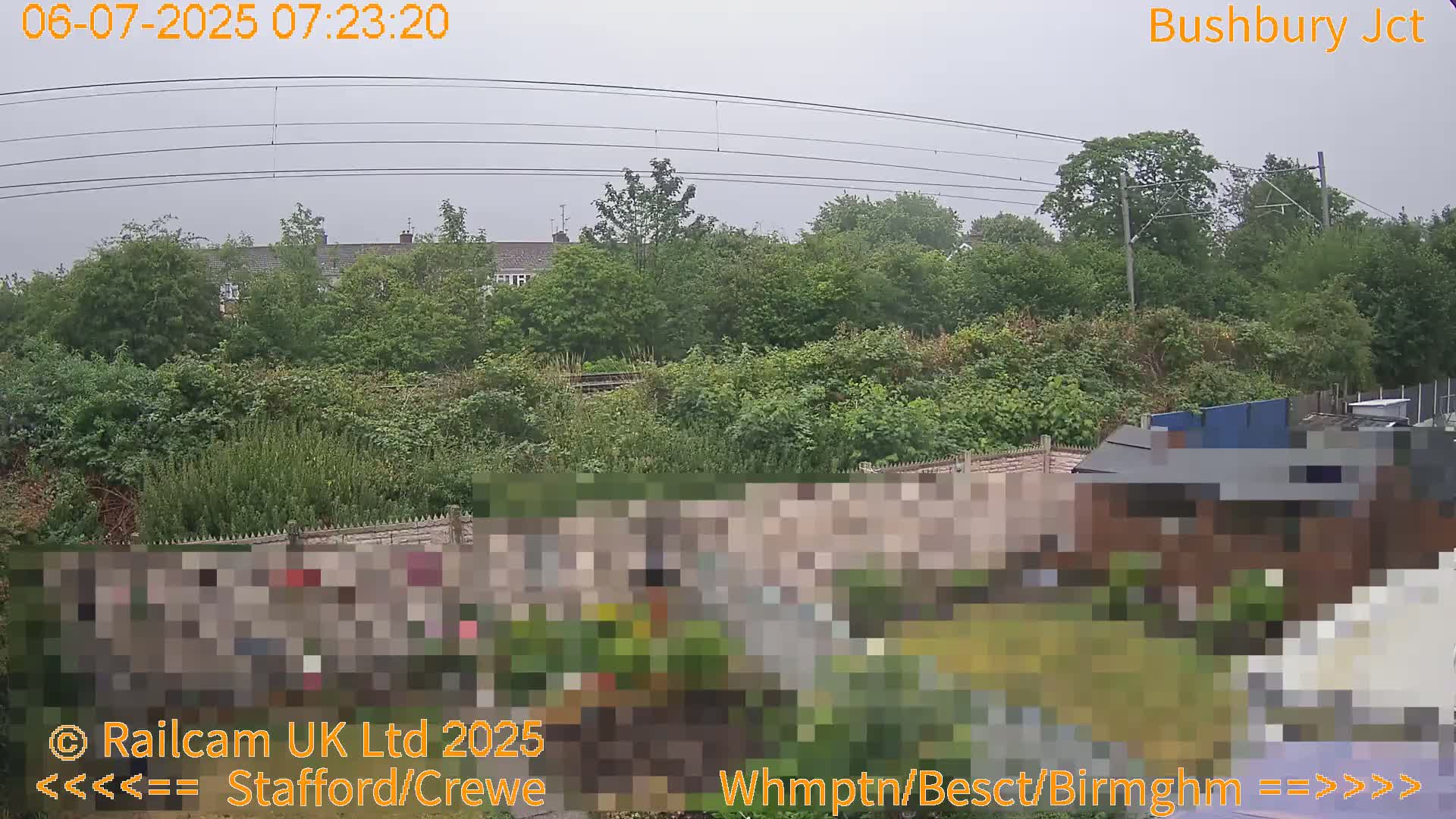 Bushbury Railway Junction Live Cam -  Wolverhampton, West Midlands, England, united Kingdom