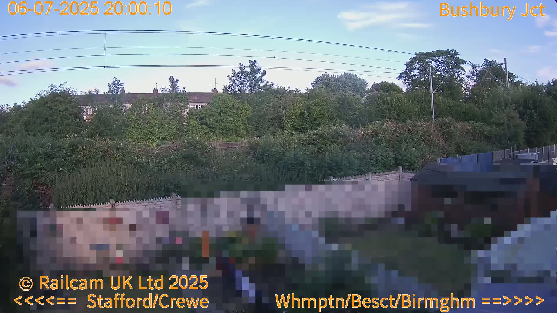 Bushbury Railway Junction Live Cam -  Wolverhampton, West Midlands, England, united Kingdom