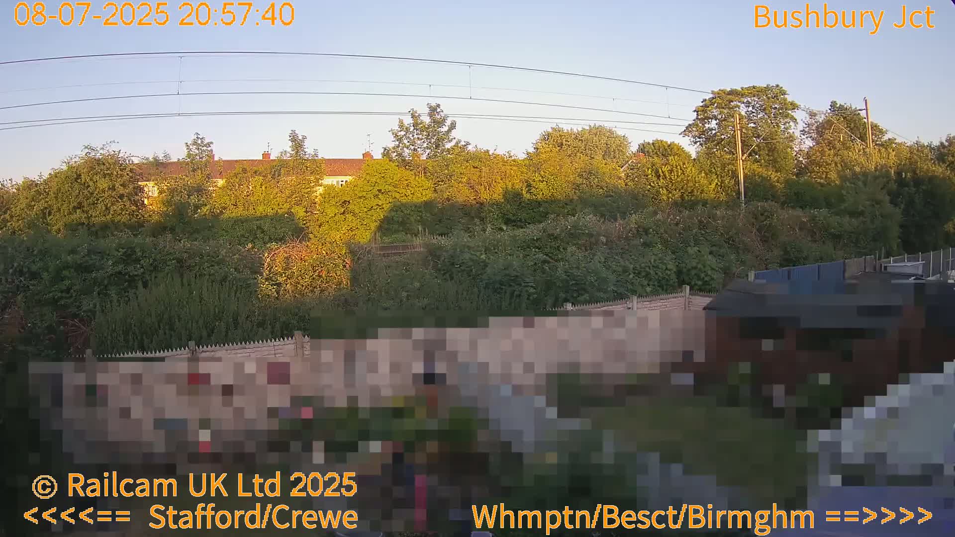Bushbury Railway Junction Live Cam -  Wolverhampton, West Midlands, England, united Kingdom