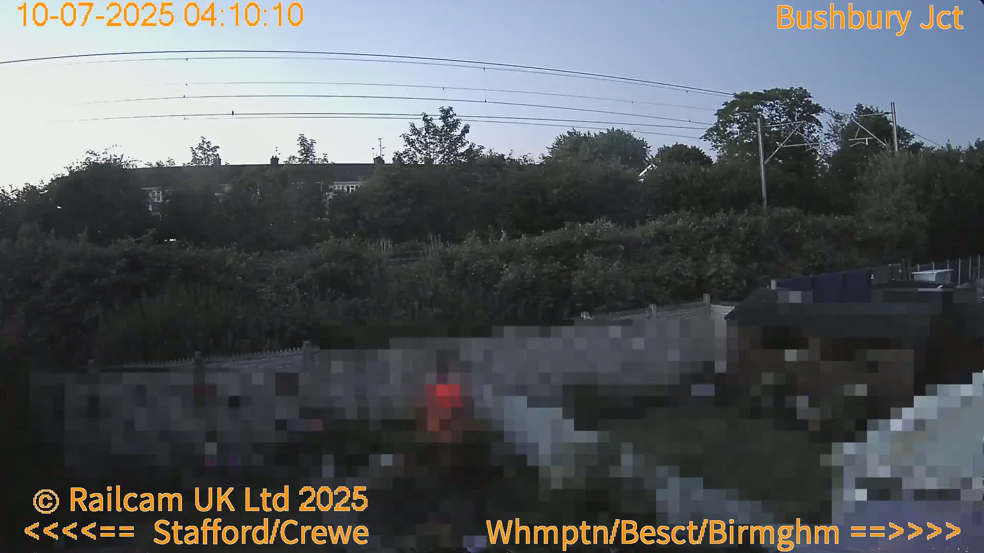 Bushbury Railway Junction Live Cam -  Wolverhampton, West Midlands, England, united Kingdom