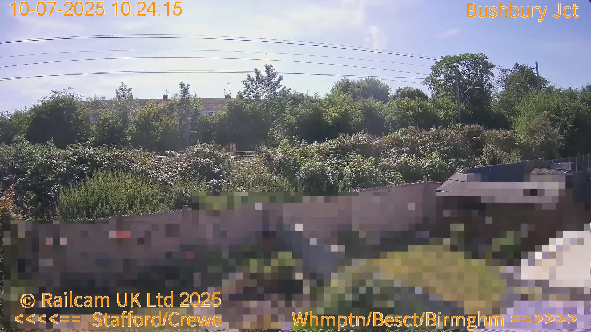 Bushbury Railway Junction Live Cam -  Wolverhampton, West Midlands, England, united Kingdom