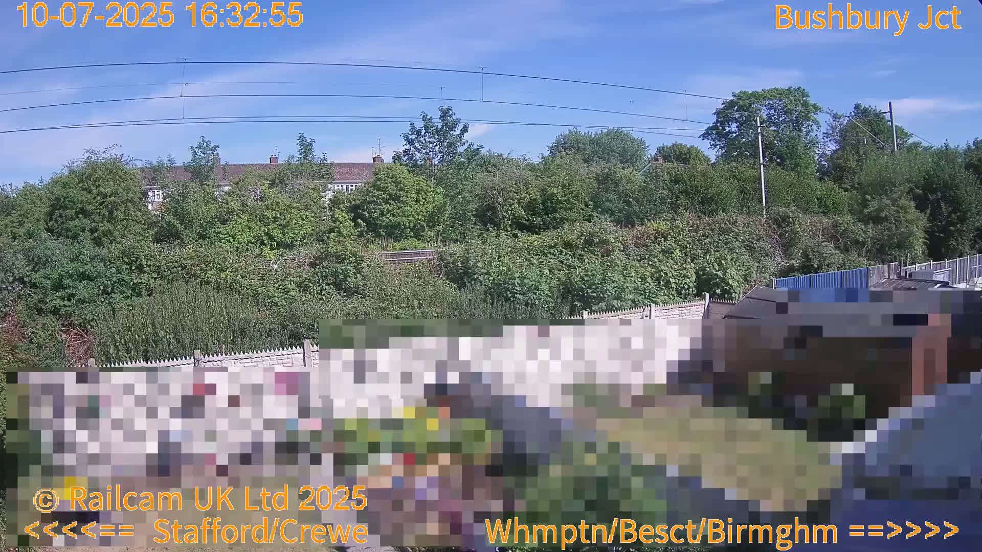 Bushbury Railway Junction Live Cam -  Wolverhampton, West Midlands, England, united Kingdom