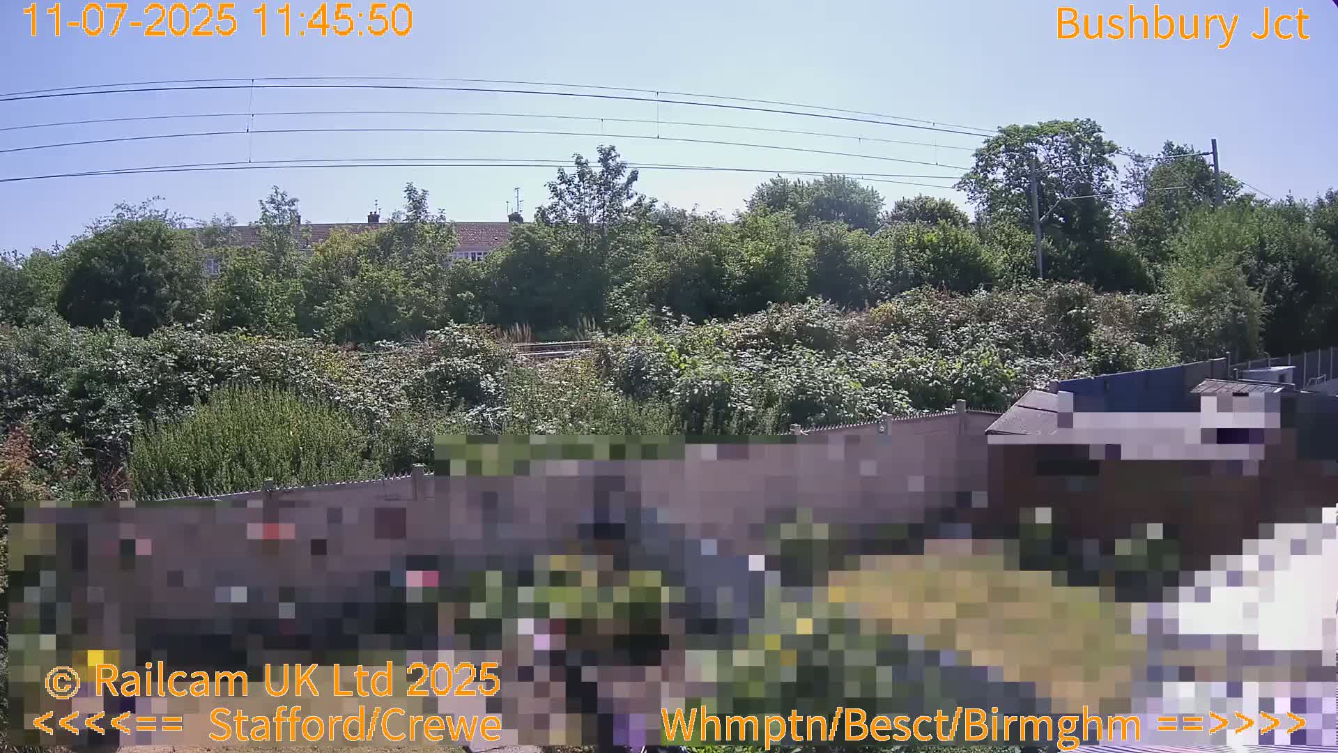 Bushbury Railway Junction Live Cam -  Wolverhampton, West Midlands, England, united Kingdom