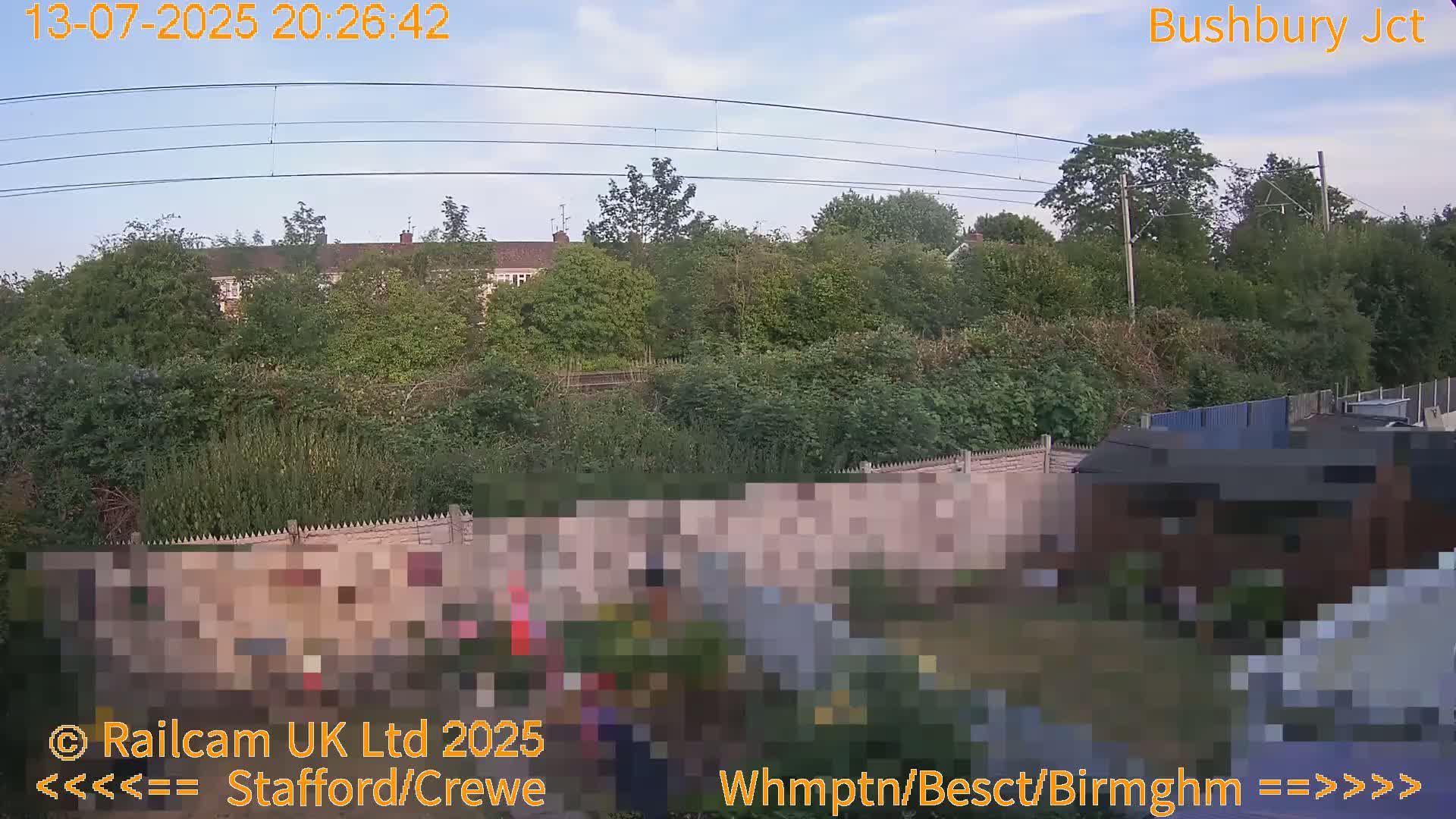 Bushbury Railway Junction Live Cam -  Wolverhampton, West Midlands, England, united Kingdom