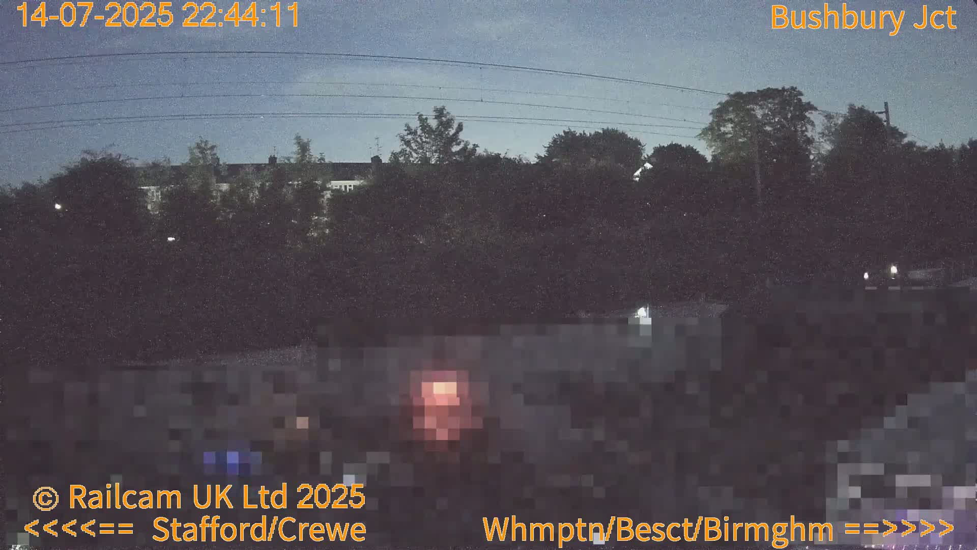 Bushbury Railway Junction Live Cam -  Wolverhampton, West Midlands, England, united Kingdom