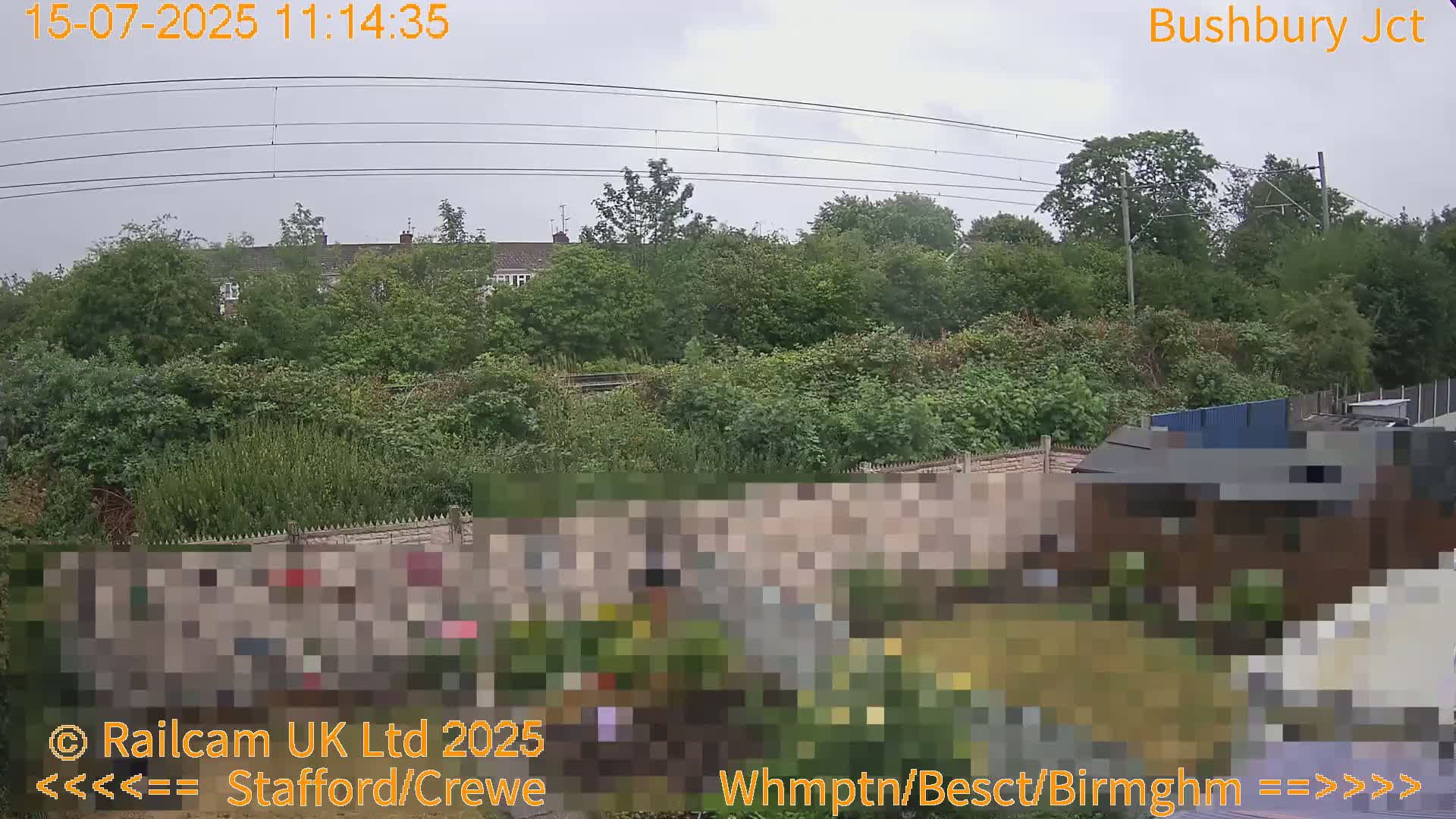 Bushbury Railway Junction Live Cam -  Wolverhampton, West Midlands, England, united Kingdom
