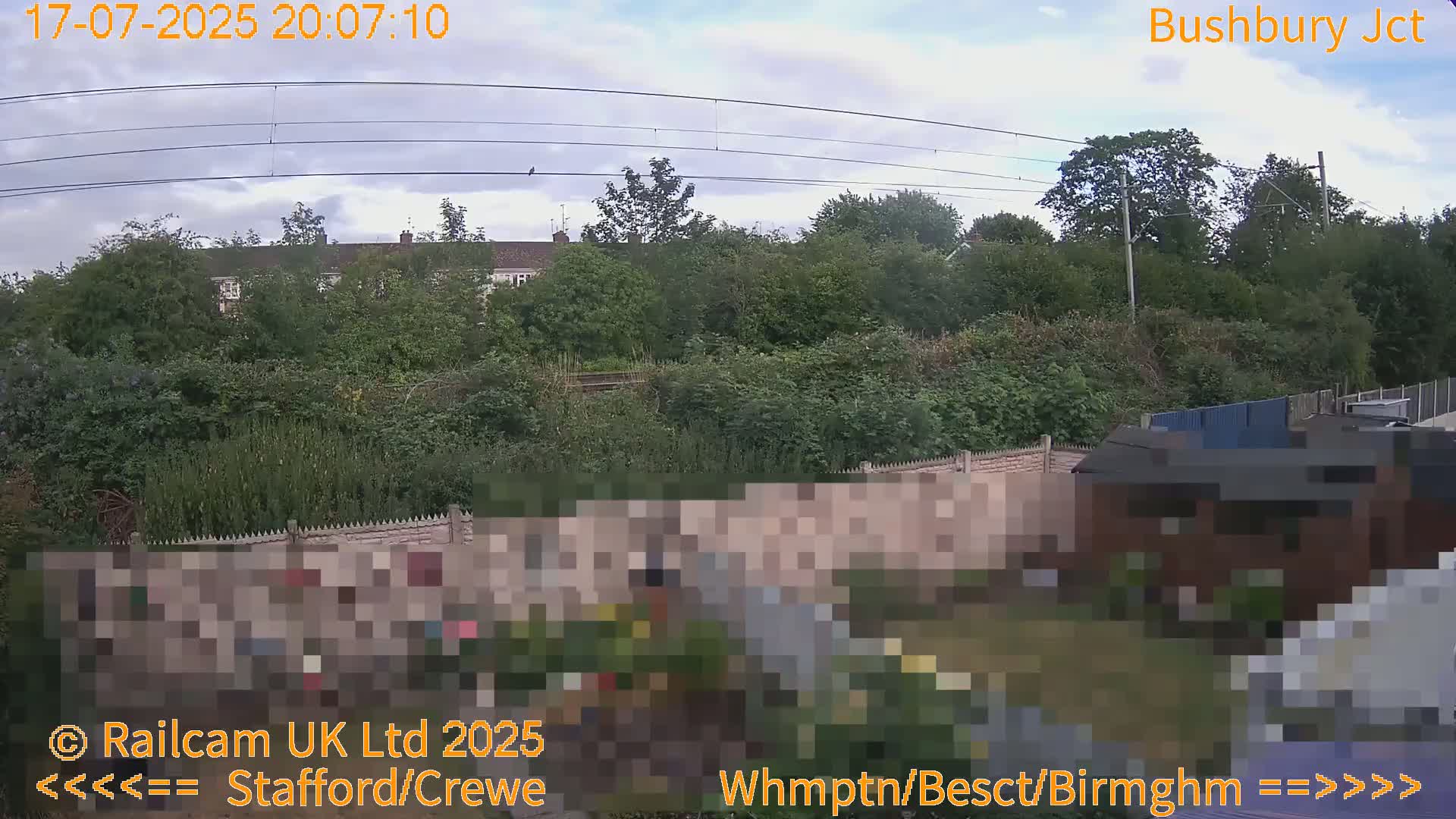 Bushbury Railway Junction Live Cam -  Wolverhampton, West Midlands, England, united Kingdom