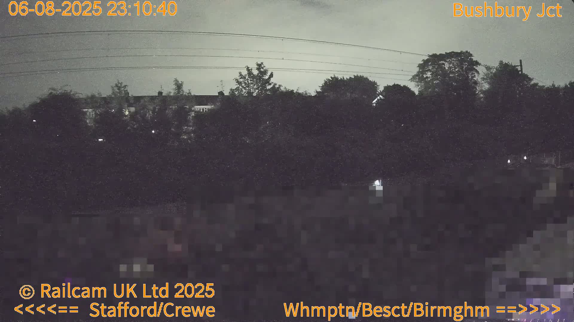 Bushbury Railway Junction Live Cam -  Wolverhampton, West Midlands, England, united Kingdom