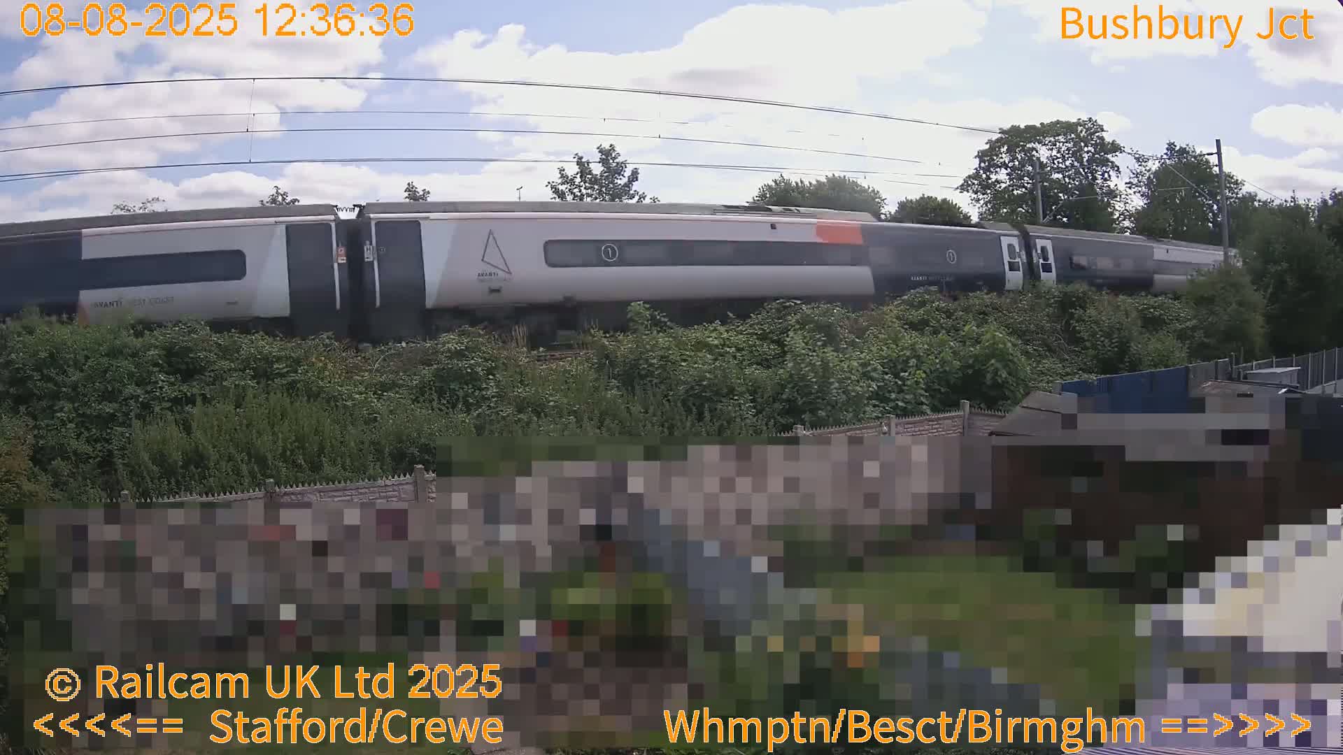 Bushbury Railway Junction Live Cam -  Wolverhampton, West Midlands, England, united Kingdom