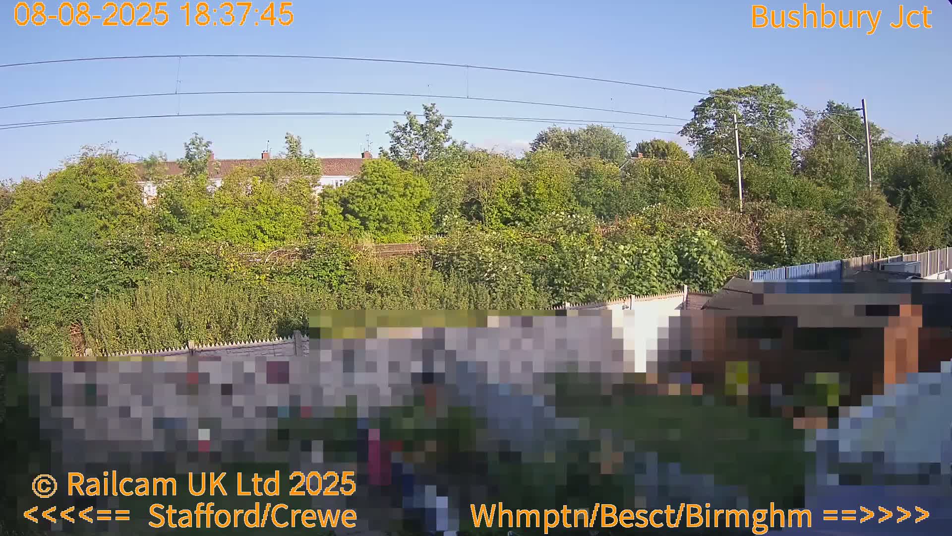 Bushbury Railway Junction Live Cam -  Wolverhampton, West Midlands, England, united Kingdom
