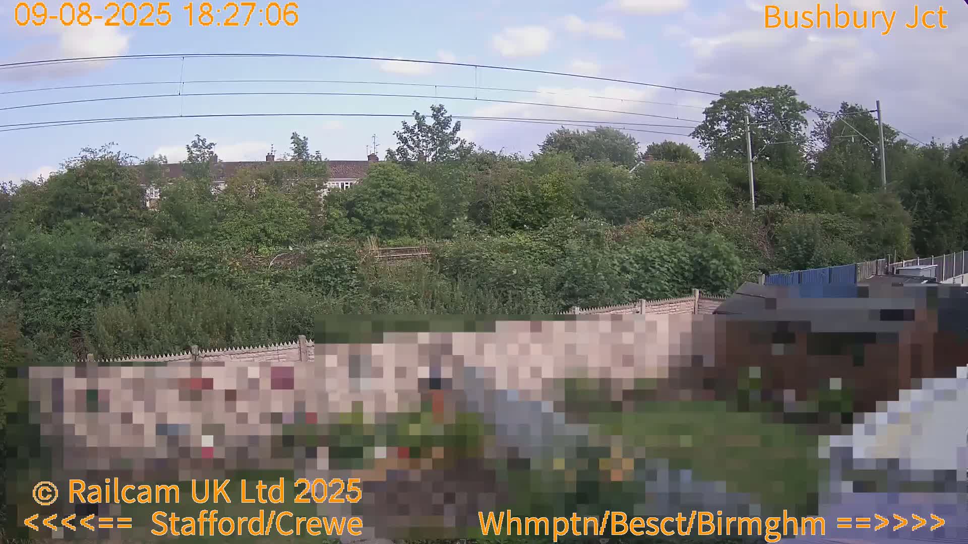 Bushbury Railway Junction Live Cam -  Wolverhampton, West Midlands, England, united Kingdom