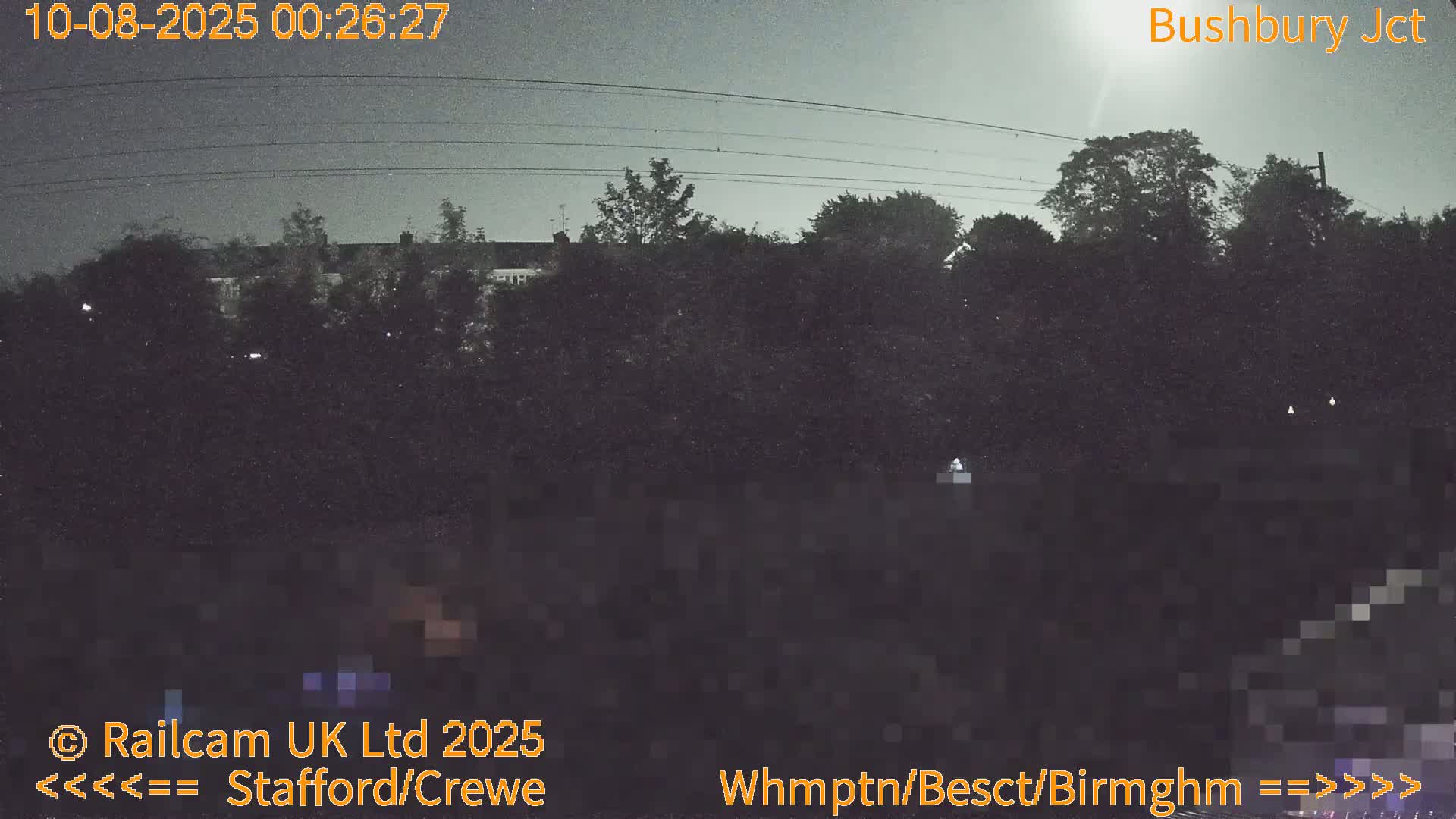 Bushbury Railway Junction Live Cam -  Wolverhampton, West Midlands, England, united Kingdom