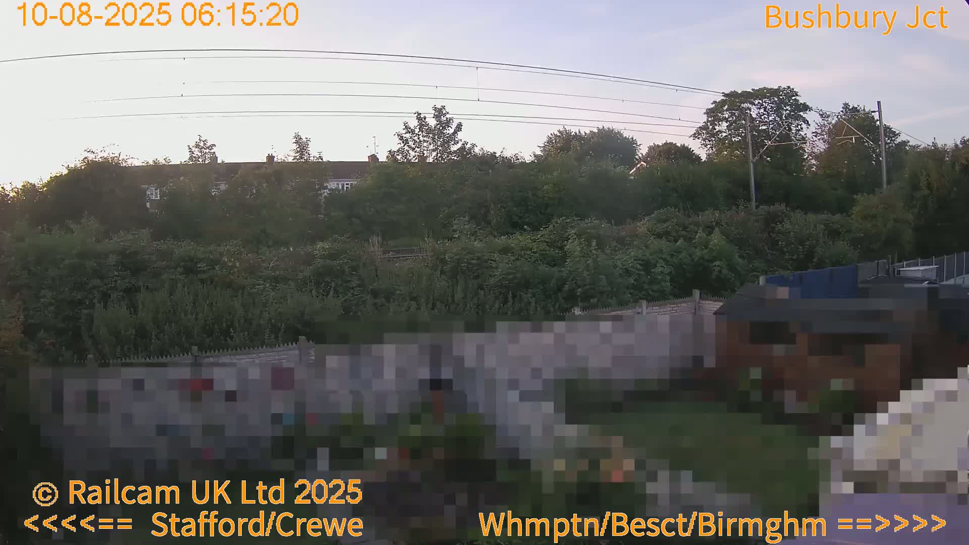 Bushbury Railway Junction Live Cam -  Wolverhampton, West Midlands, England, united Kingdom