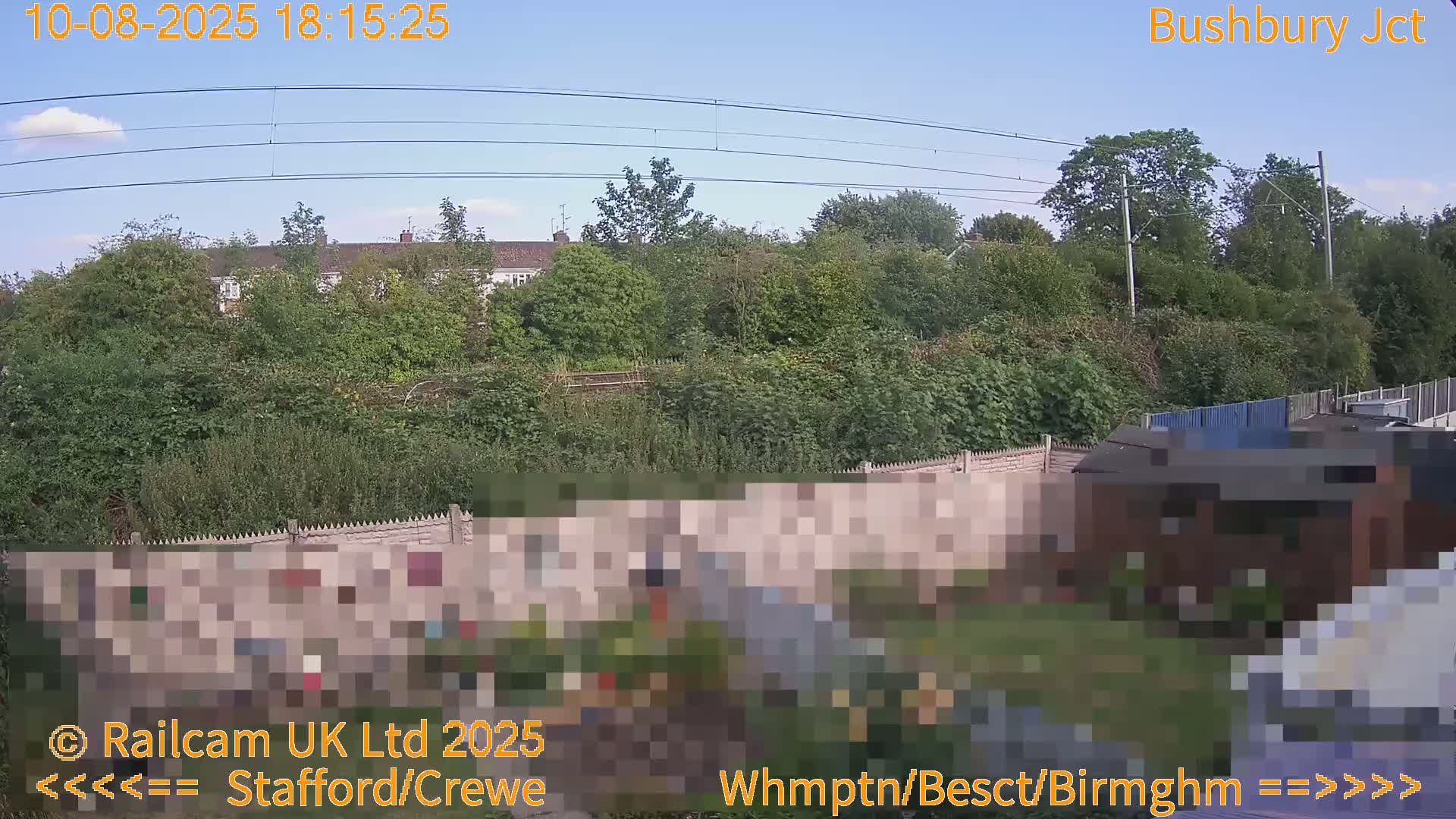 Bushbury Railway Junction Live Cam -  Wolverhampton, West Midlands, England, united Kingdom