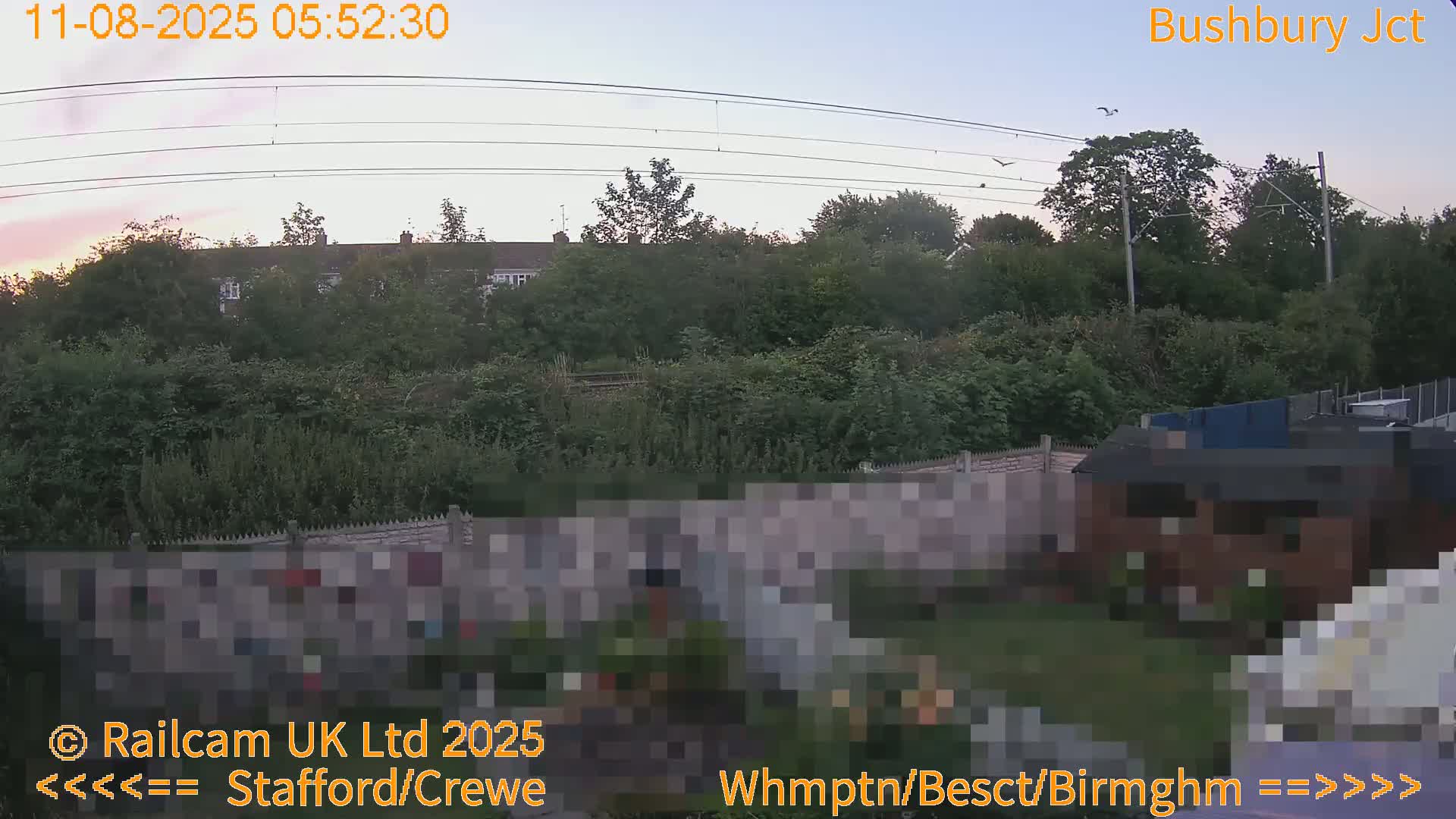Bushbury Railway Junction Live Cam -  Wolverhampton, West Midlands, England, united Kingdom