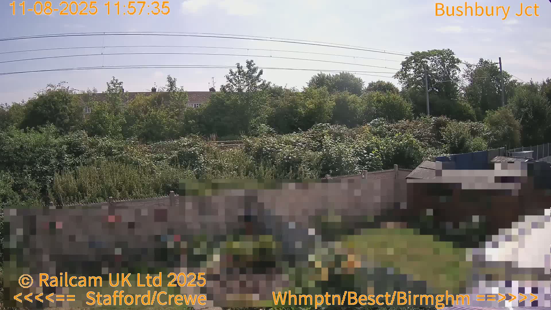 Bushbury Railway Junction Live Cam -  Wolverhampton, West Midlands, England, united Kingdom
