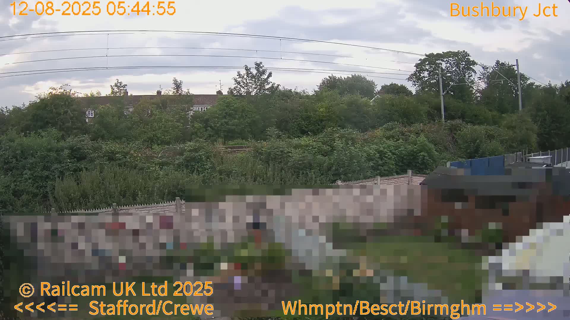Bushbury Railway Junction Live Cam -  Wolverhampton, West Midlands, England, united Kingdom