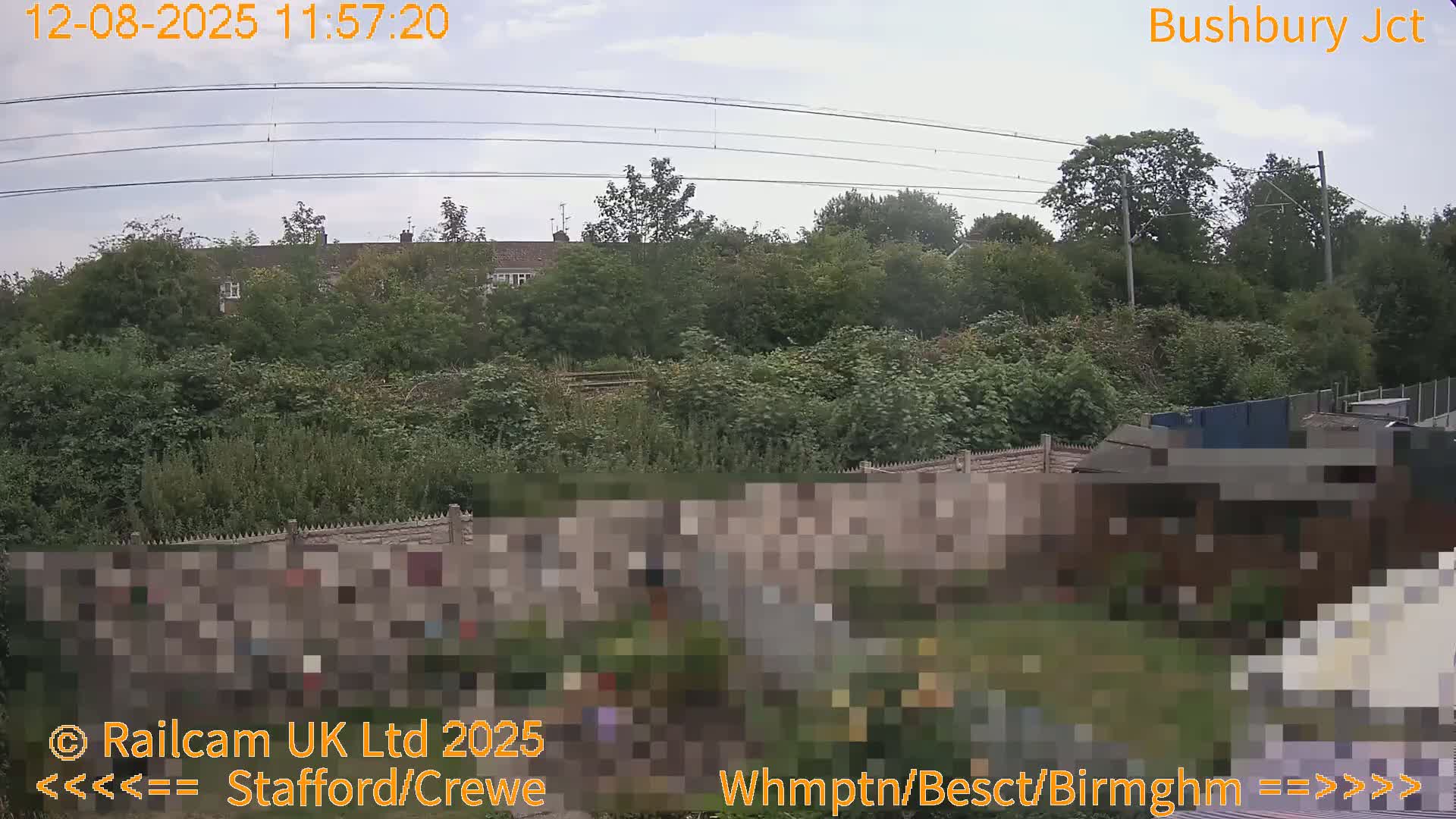 Bushbury Railway Junction Live Cam -  Wolverhampton, West Midlands, England, united Kingdom