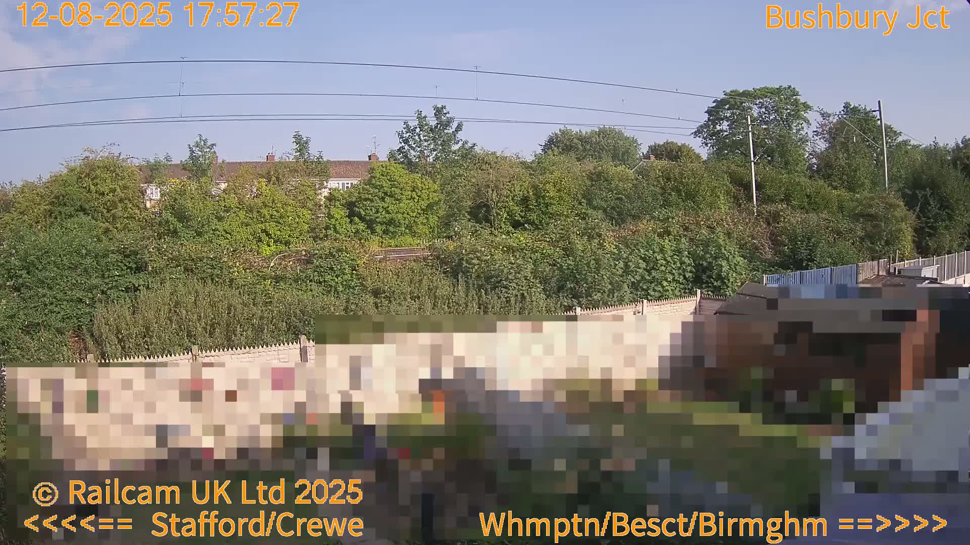 Bushbury Railway Junction Live Cam -  Wolverhampton, West Midlands, England, united Kingdom