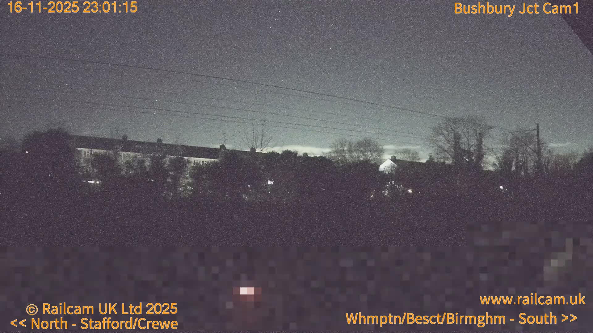 Bushbury Railway Junction Live Cam -  Wolverhampton, West Midlands, England, united Kingdom
