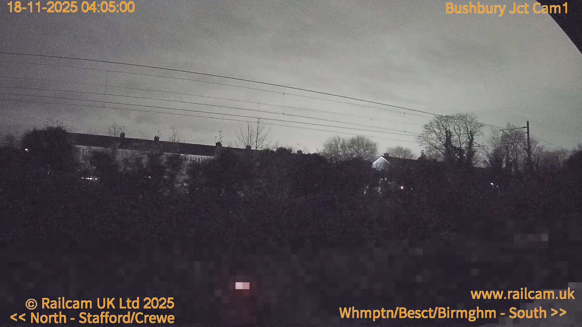Bushbury Railway Junction Live Cam -  Wolverhampton, West Midlands, England, united Kingdom