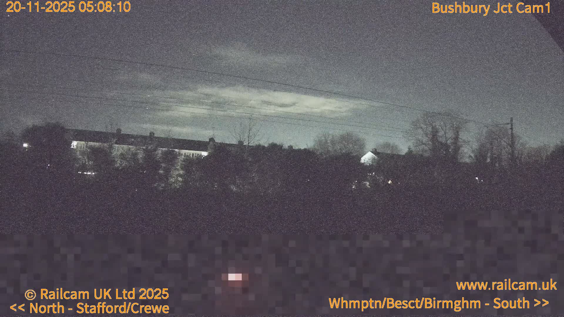 Bushbury Railway Junction Live Cam -  Wolverhampton, West Midlands, England, united Kingdom