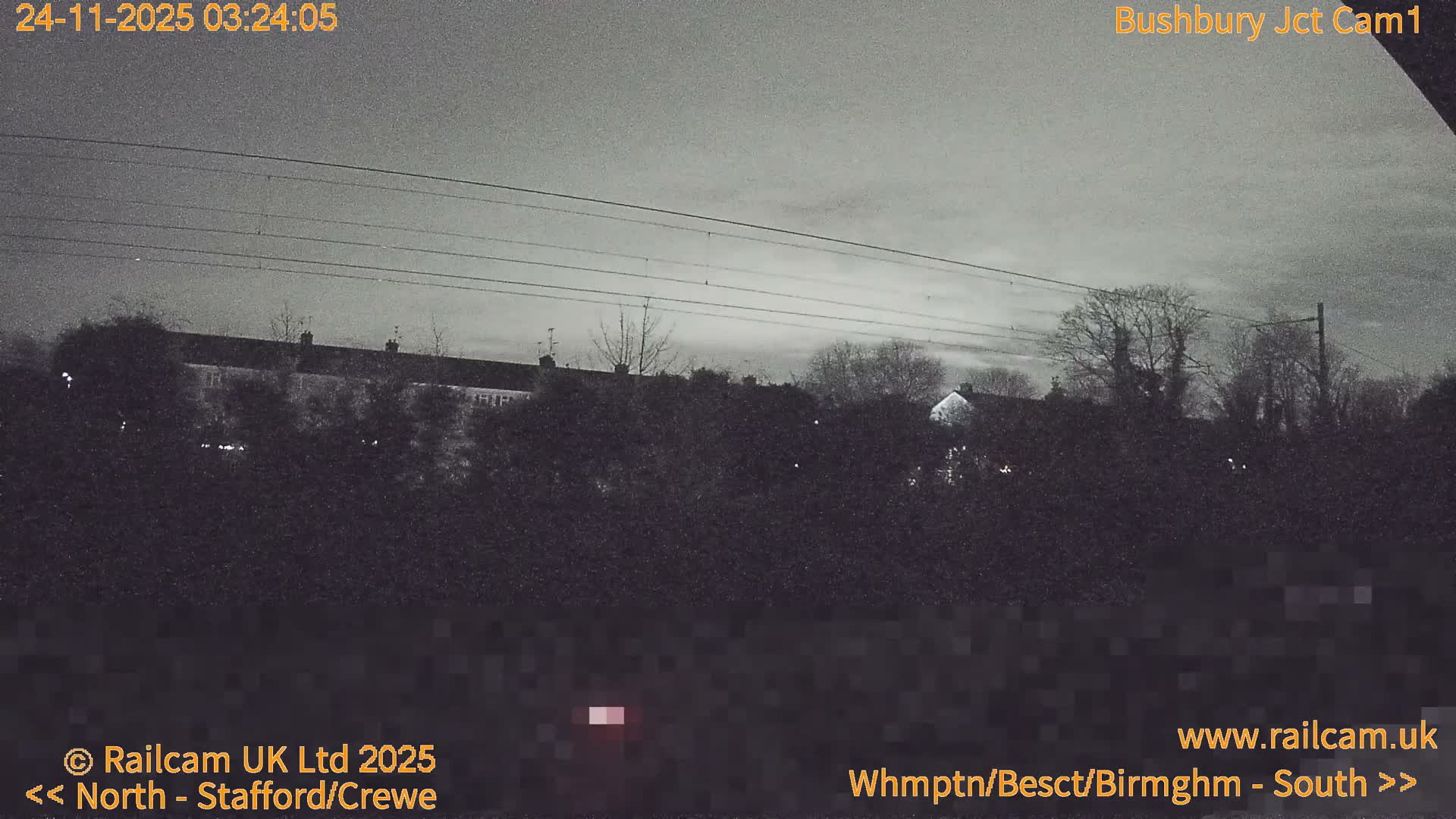 Bushbury Railway Junction Live Cam -  Wolverhampton, West Midlands, England, united Kingdom