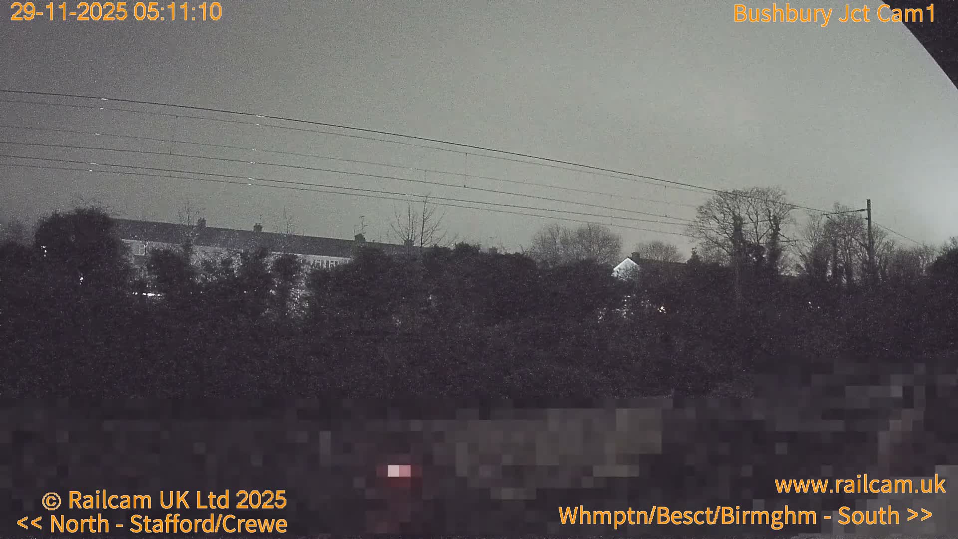 Bushbury Railway Junction Live Cam -  Wolverhampton, West Midlands, England, united Kingdom