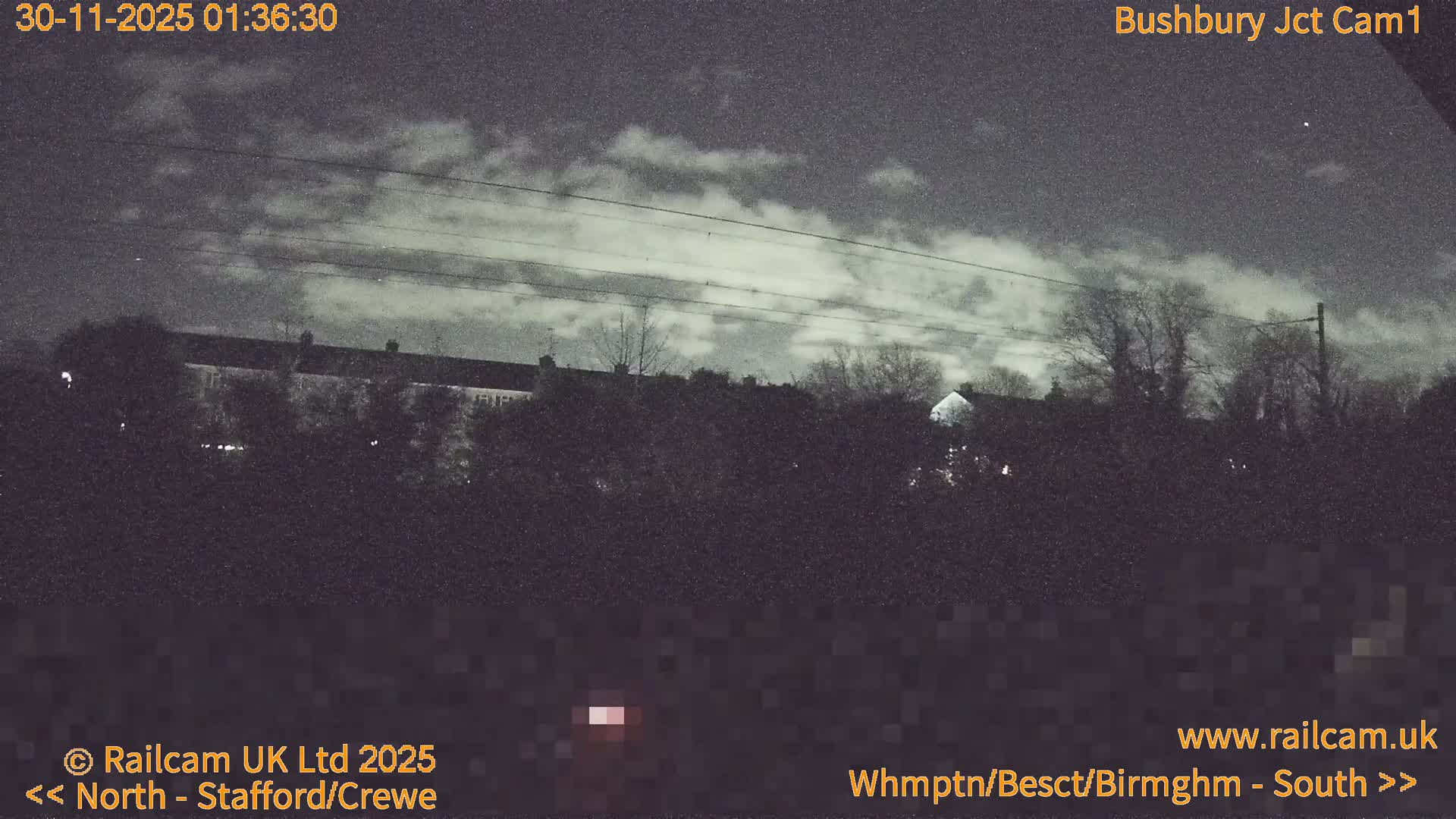 Bushbury Railway Junction Live Cam -  Wolverhampton, West Midlands, England, united Kingdom