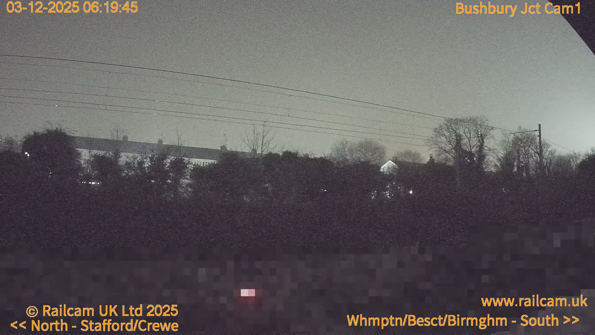Bushbury Railway Junction Live Cam -  Wolverhampton, West Midlands, England, united Kingdom