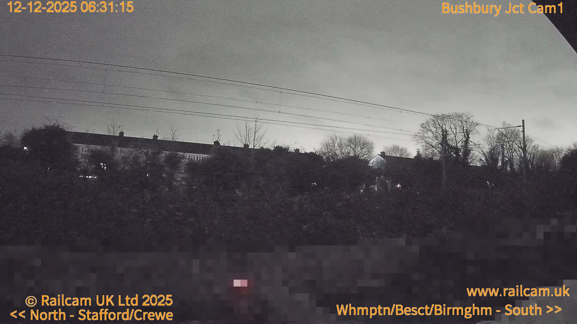 Bushbury Railway Junction Live Cam -  Wolverhampton, West Midlands, England, united Kingdom