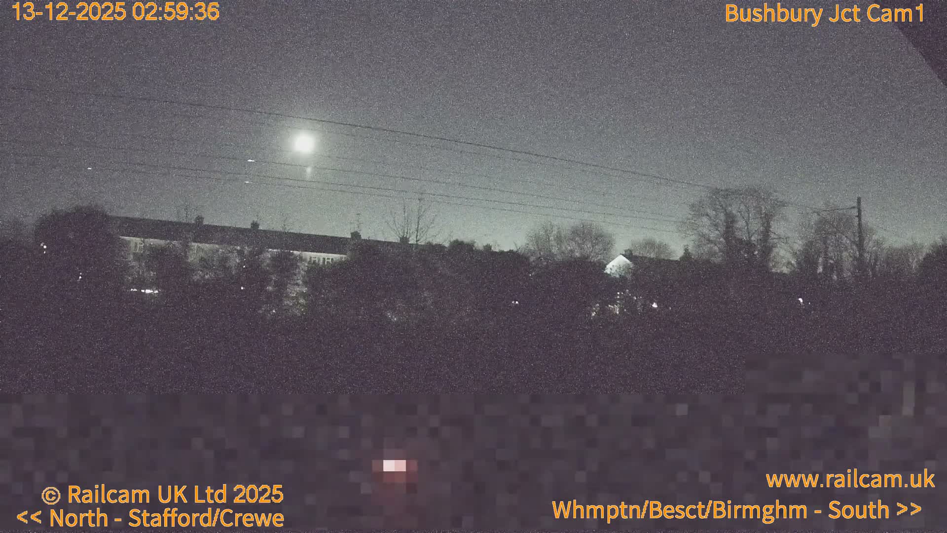 Bushbury Railway Junction Live Cam -  Wolverhampton, West Midlands, England, united Kingdom